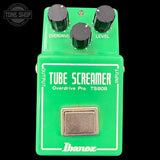 Top of Used Ibanez TS808 Tube Screamer Overdrive Pedal TFW3715.
