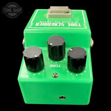 Back of Used Ibanez TS808 Tube Screamer Overdrive Pedal TFW3715.