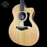 Front angle of Used 2017 Taylor 114ce.