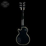 Full back of Used Epiphone Inspired by Gibson Les Paul Custom Ebony.