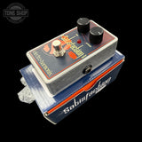 Left angle of Used Electro Harmonix Satisfaction Fuzz Pedal.