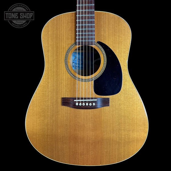 Front of Used Seagull S6+ Cedar GT A/E.