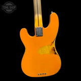 Back of body of Used Berly Bass 4 String w/Lollar Thunderbird.