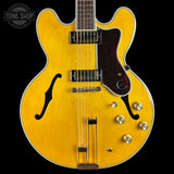 Front of Used Epiphone Sheraton Natural.