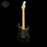 Full frontal of Used 2019 Fender Special Edition Player Stratocaster Black TFW4023.