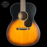 Front of Used Martin 000-17 Whiskey Burst.