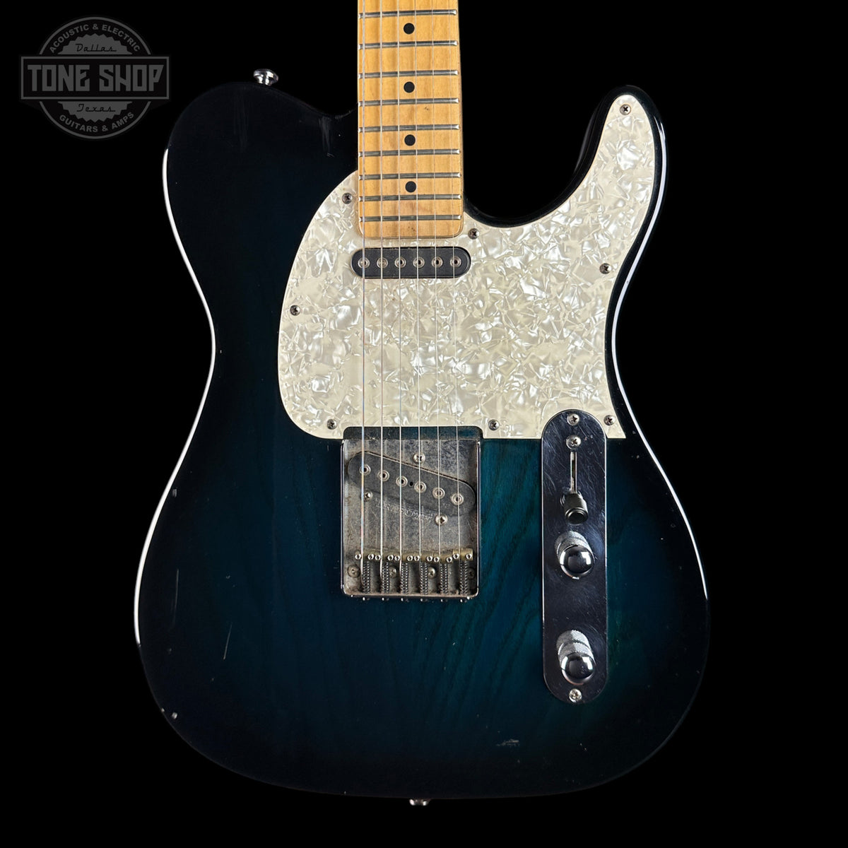 Front of Used G&L Tribute ASAT Classic.