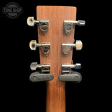 Headstock of Used 2013 Martin Custom X Series Dreadnaught w/Fishman electronics.