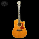 Full frontal of Used 2005 Taylor 610-CE Dreadnought.