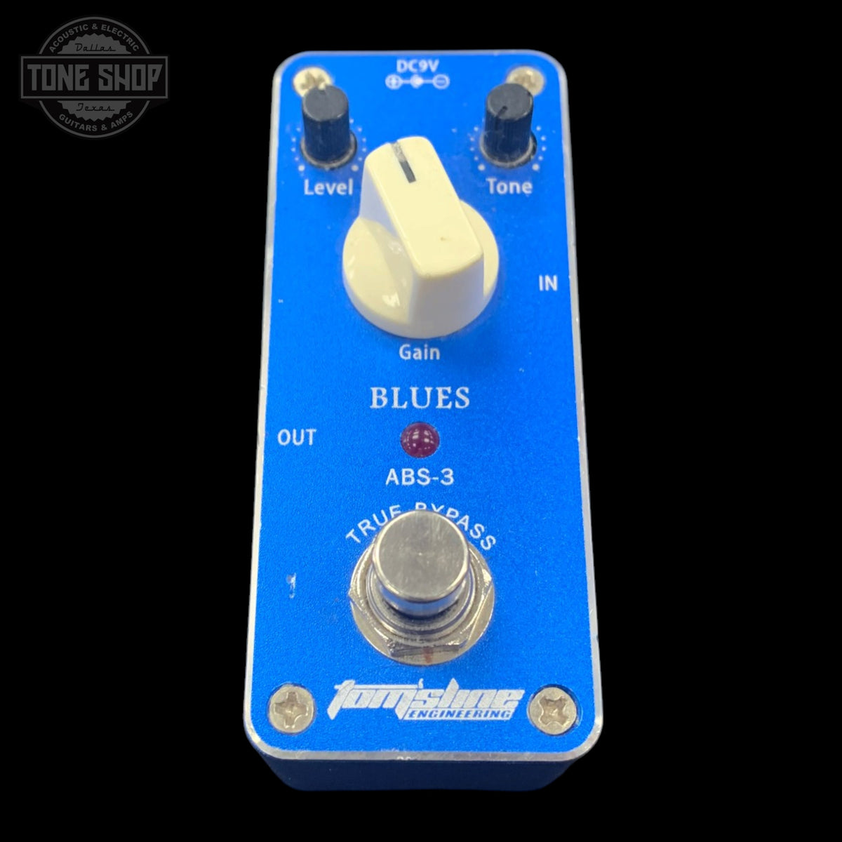 Front of Used Tomsline ABS3 Blues Overdrive TFW4058.