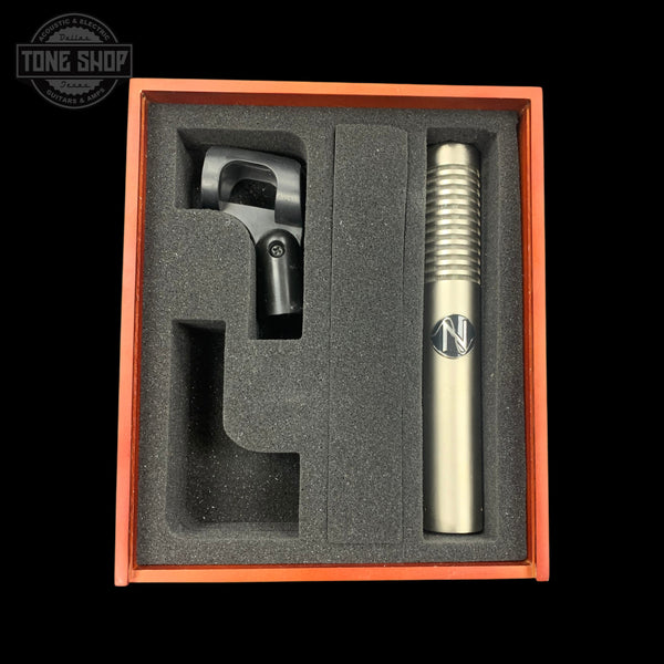 Top of Used NOS Audio Panther MK2 Active Ribbon Microphone w/Box TFW4057.