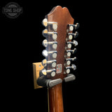 Back of headstock of Used Epiphone DR-212 12-String TFW4055.