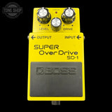 Top of Used Boss SD-1 Super Over Drive TFW3742.