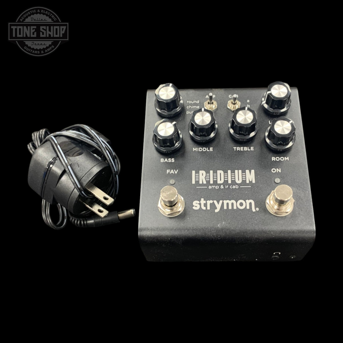 Top of Used Strymon Iridium Amp & IR Cab Pedal TFW4054.