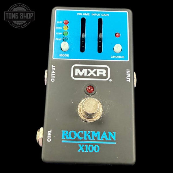Top of Used MXR MX100 Rockman Analog Tone Processor.