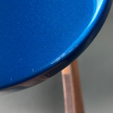 Wear on bottom edge of Used Yamaha RGZ312 Blue.