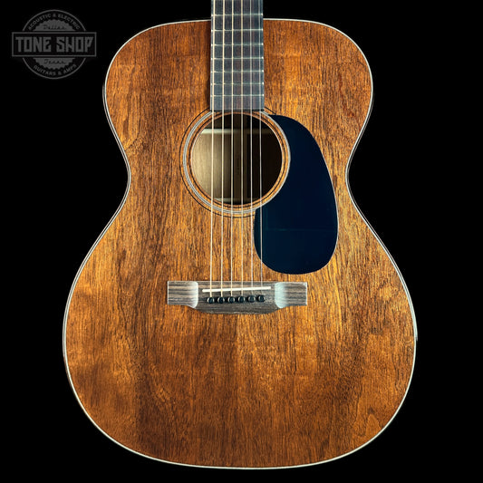 Front of Martin Custom Shop 18 Style 00014F Mahogany EIR Bindings/Old Style 18 Rosette Blk/Mpl.