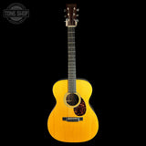 Full front of B-Stock 2014 Martin OM-21 Natural.