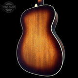 Back of Martin Custom Shop 18 Style 0014F Mahogany Burst/Jeff Tweedy Burst Complete.