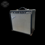 Right angle of Used 2018 Fender Champion 40 TFW4043.