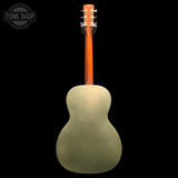 Back of Used 2021 Gretsch G9201 Honey Dipper round-Neck Resonator TFW4042.