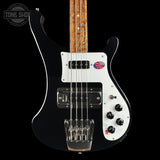 Front of Rickenbacker 4003S Jetglo Bass.