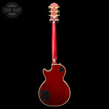 Back of Used 2015 Epiphone Les Paul Prophecy Plus Red.