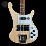 Front of Rickenbacker 4003 Mapleglo Bass.