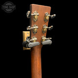 Back of headstock of Used 2017 Martin D-18 Standard.