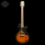 Full frontal of Used 2009 Gibson Les Paul Junior Vintage Tobacco.