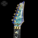 Headstock of Ibanez IV2RG RG Visions.