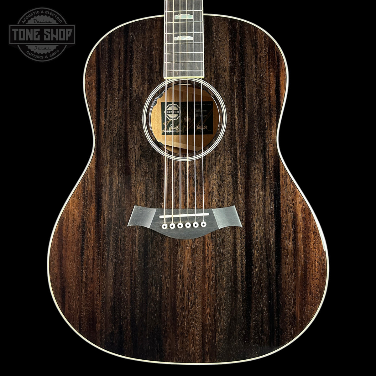 Taylor Custom Grand Pacific Mahogany Weathered Barn w/case