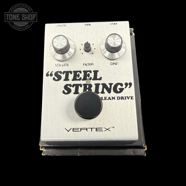 Top of Used Vertex Steel String Clean Drive Pedal TFW3802.