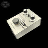 Left angle of Used Vertex Steel String Clean Drive Pedal TFW3802.
