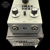 Back of Used Vertex Steel String Clean Drive Pedal TFW3802.
