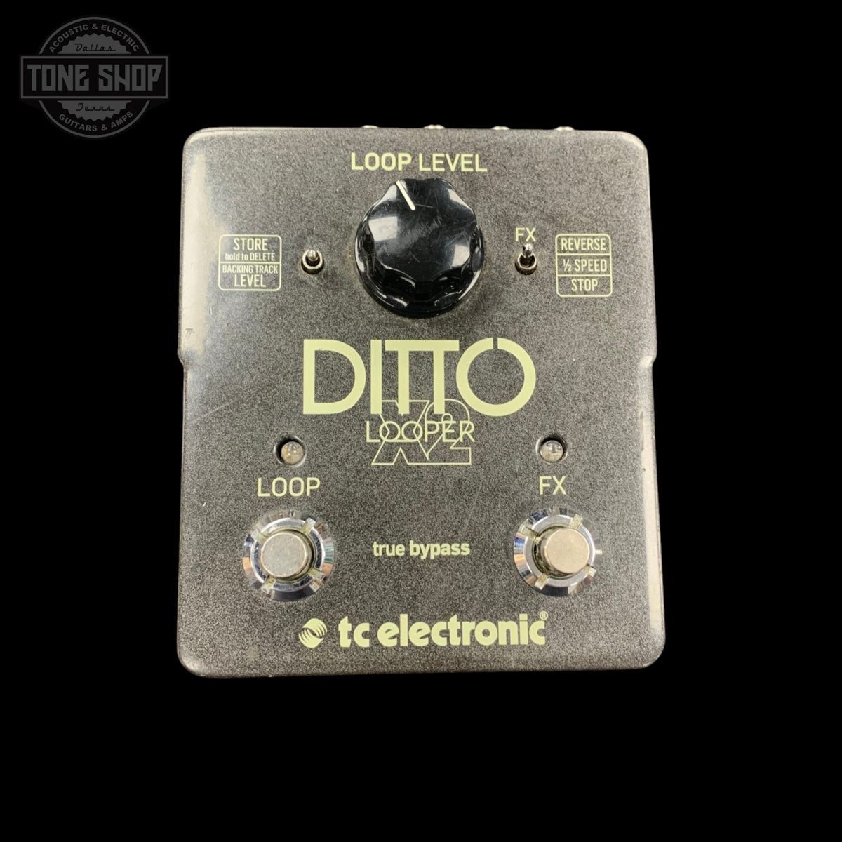 Top of Used TC Electronic Ditto X2 Looper Pedal TFW4033.
