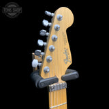 Headstock of Used 1989 Fender Stratocaster Plus Deluxe.