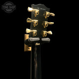 Back of head Used 2006 Gibson Custom Shop Les Paul Custom Ebony.