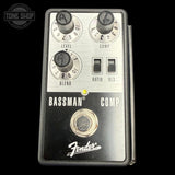 Top of Used Fender Bsssman Compressor Pedal.