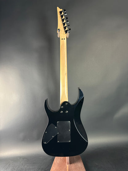 Full back of Used Ibanez RG470 MIJ Black.