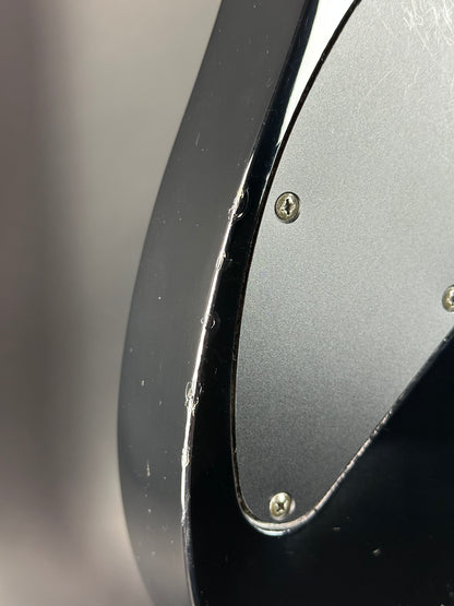 Wear on back edge of Used Ibanez RG470 MIJ Black.