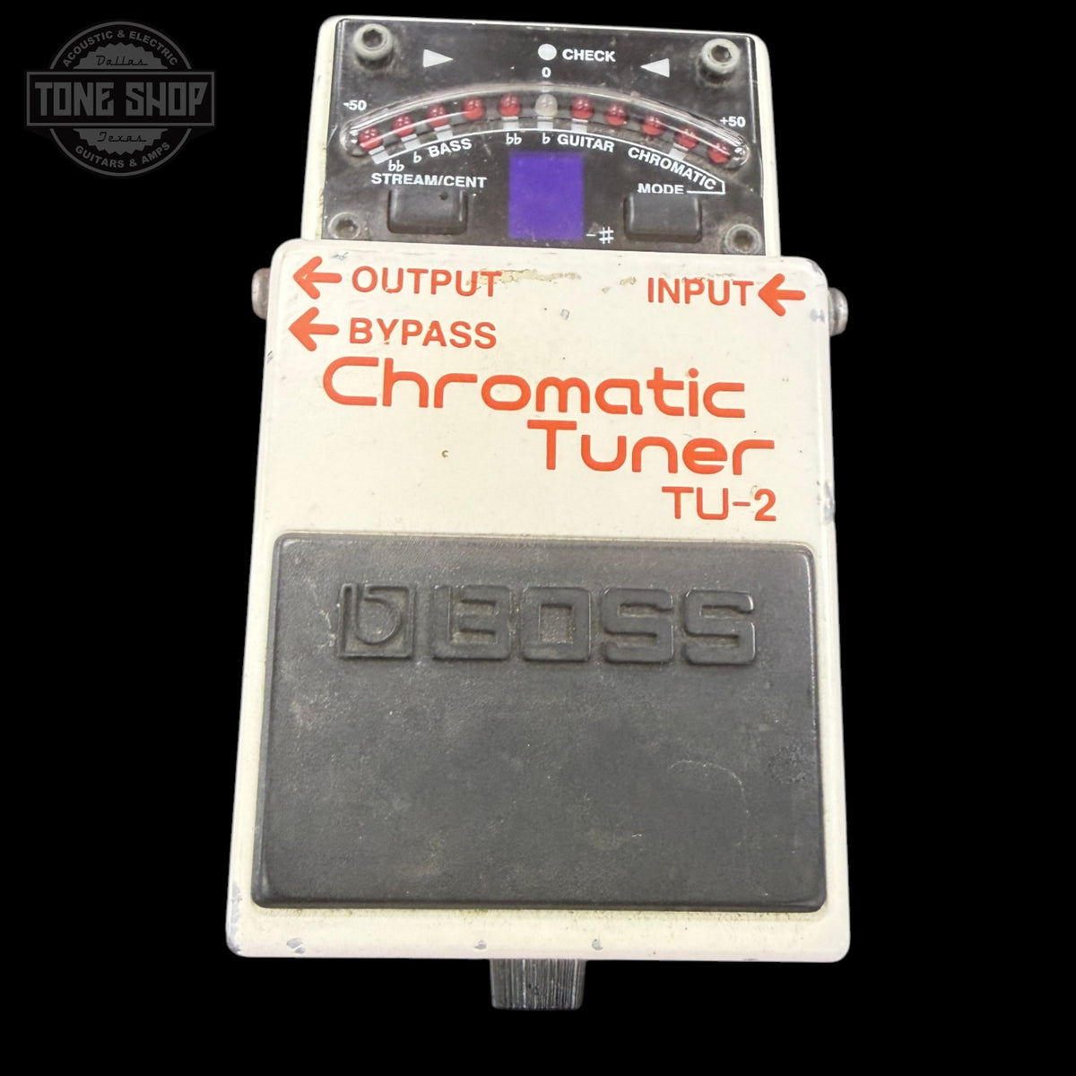 Used Boss TU-2 Chromatic Tuner Pedal TFW3825 – Tone Shop Guitars