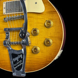 Gibson Custom Dealer Select 1959 Les Paul Chambered Golden Poppy Bigsby Ultra Light Aged w/case 961993