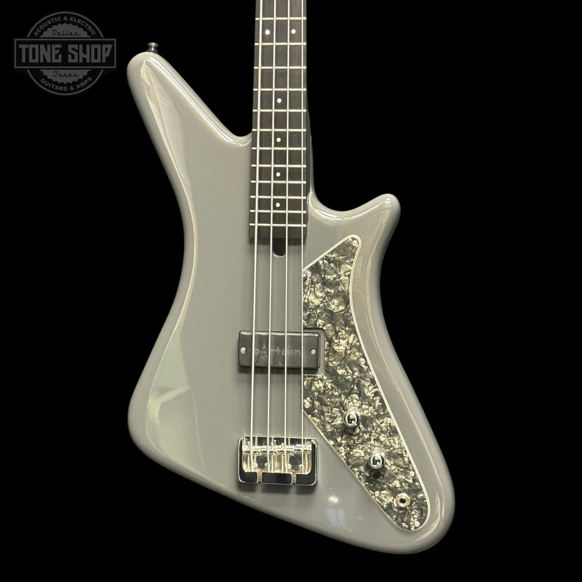 Front of Used Modulus Vertex 4 Bass Gray.
