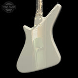 Back of body of Used Modulus Vertex 4 Bass Gray.