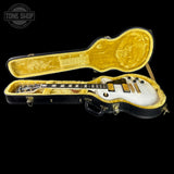 Used Epiphone Inspired by Gibson Les Paul Custom in case.