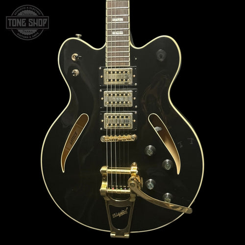 Front of Used 2021 Gretsch G2627TG Streamliner Black TFW3849.