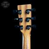 Back of headstock of Used Martin GPC-X2E.