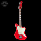 Full front of Used 2022 Fender American Vintage II 66 Jazzmaster Dakota Red.