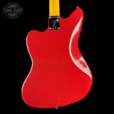 Back of Used 2022 Fender American Vintage II 66 Jazzmaster Dakota Red.